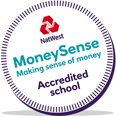 Money Sense Accredited School Logo
